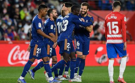 Real Madrid visita y golea al Granada