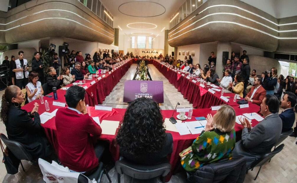Realiza primera sesión de la Red de Alcaldías Promotoras de la Salud en Tlalpan (10/11/2025). Foto: Especial