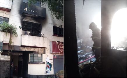 Incendio en la colonia Juárez moviliza a bomberos; atienden otros dos siniestros en CDMX