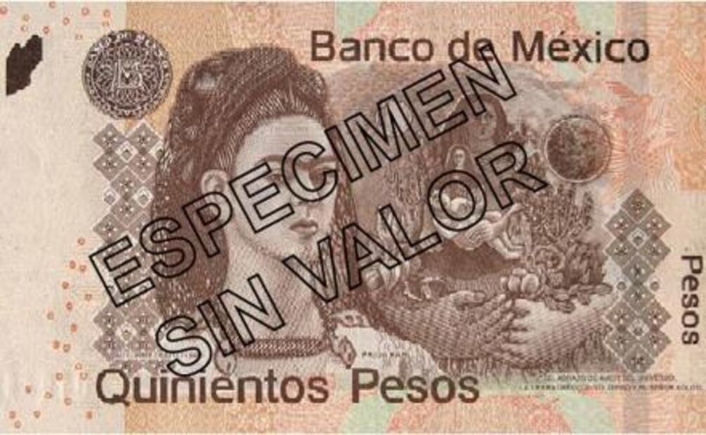 Banxico presentará nuevo billete de 500 pesos