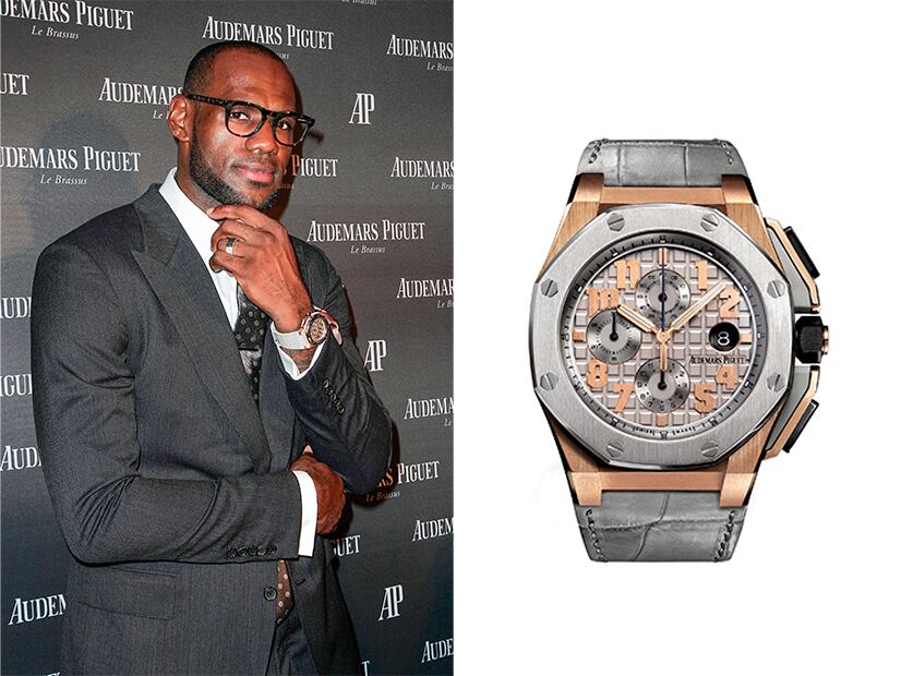 LeBron con su Royal Oak Offshore