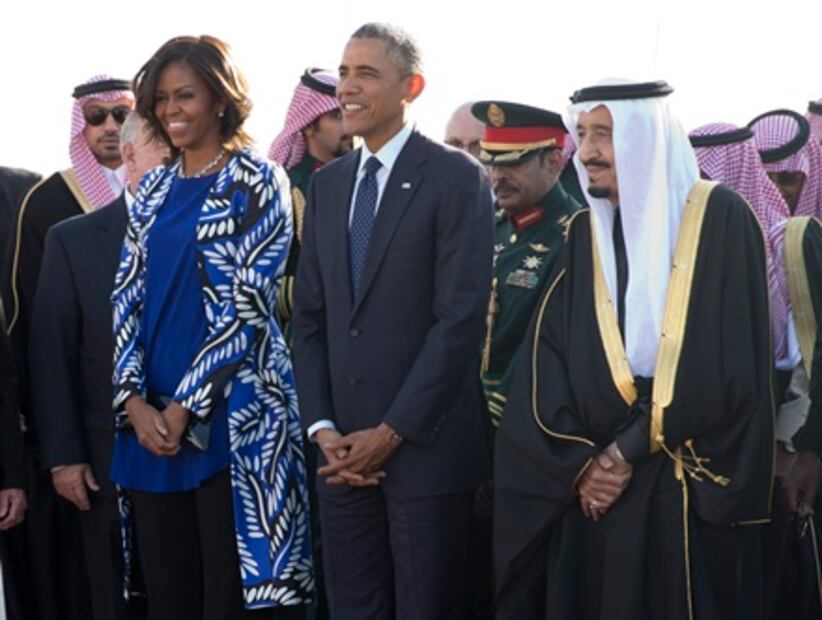 Michelle Obama deja el protocolo atrás y luce sexy vestido en Italia