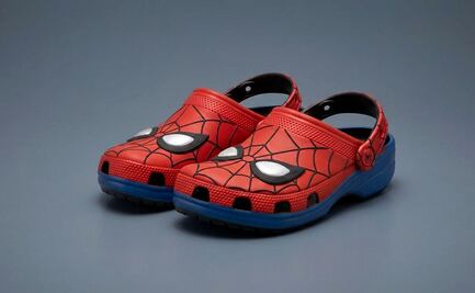 Así son los nuevos Crocs de Spider-Man 