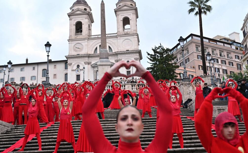 Marchas del 25 de noviembra alredor del mundo. Foto: Agencias
