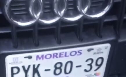 Ahora surge #LadyAudi en hotel de Las Lomas