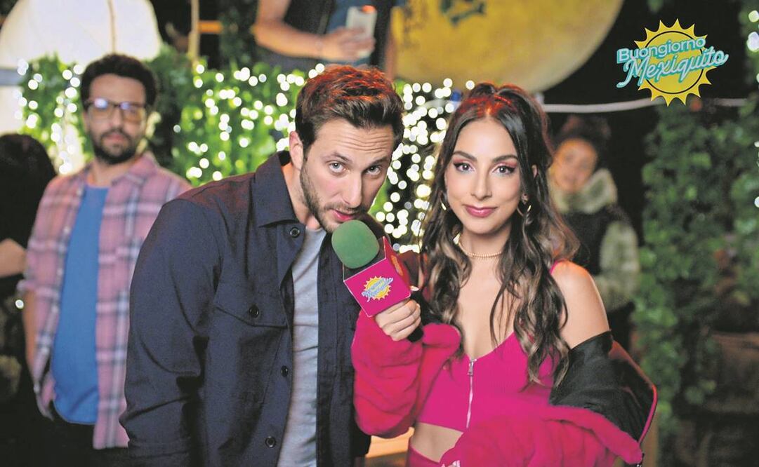 Zurita y María Chacón, quien actuará en un episodio. Fotos: Amazon Prime Video.