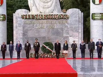AMLO conmemora el 174 Aniversario de la defensa de los Niños Héroes de Chapultepec