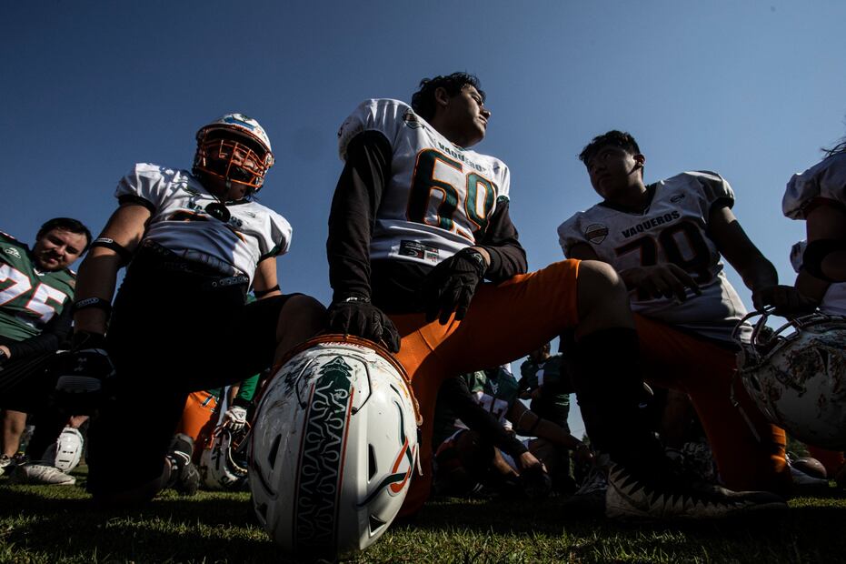 Los Vaqueros de Cuemanco es un equipo de la capital donde se encargan no sólo de la formación de buenos deportistas, sino de seres humanos íntegros. Fotos: de Gabriel Pano