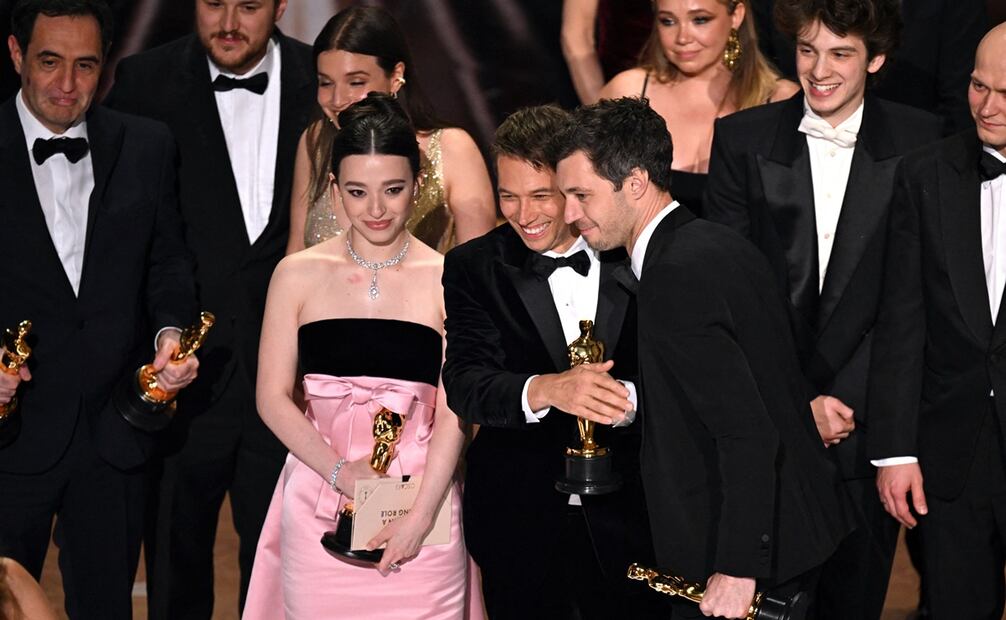 Anora fue la ganadora de la noche. Foto: AFP.