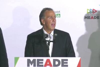 Reconoce Meade triunfo de AMLO; le desea éxito