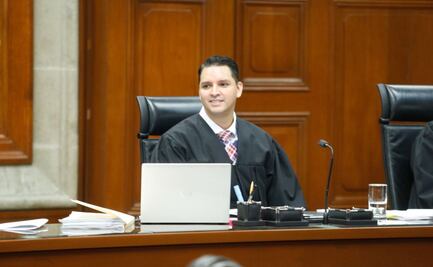 Tras accidente automovilístico, Arístides Guerrero se integra de forma presencial a la Corte; Hugo Aguilar le da bienvenida