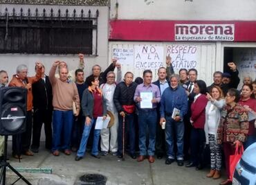 Militantes de Morena acusan que encuesta para elegir dirigentes va contra estatutos