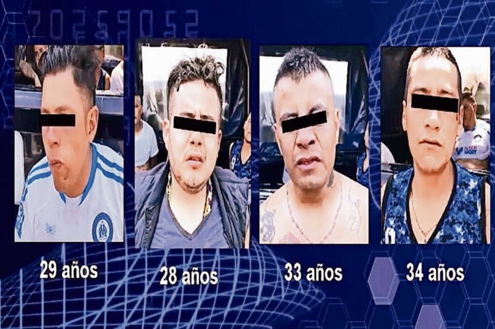 Cuatro presuntos miembros de la Unión Tepito fueron detenidos después de que dispararan contra una mujer en una vecindad de la zona. Foto: ESPECIALES