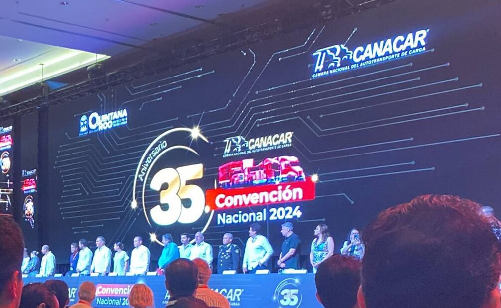 Convención Nacional 2024 de la Cámara Nacional del Autotransporte de Carga (Canacar). Foto: Ivette Saldaña - EL UNIVERSAL