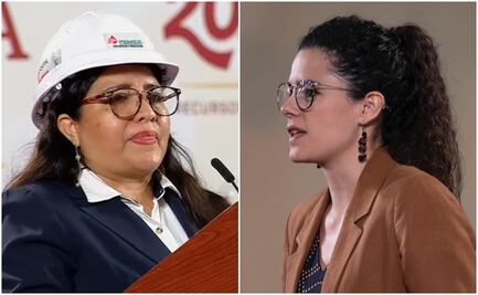 Candidata al sindicato de Pemex llama “estorbo” a Luisa María Alcalde en la mañanera de AMLO