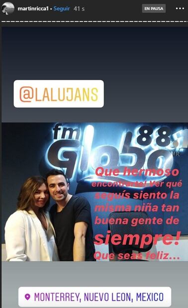 Daniela Luján y Martín Ricca se reencuentran 15 años después 