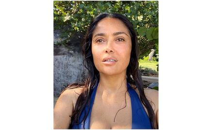 El sensual mensaje de Salma Hayek por el Día Mundial del Agua