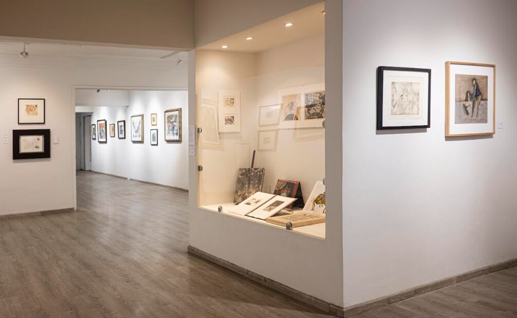 Aspectos de la exposición “Francisco Toledo. Fábulas, mitos y magia”. Fotos: Galería Pablo Goeber Fine Arts.