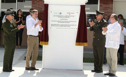 Agradece Nuño a Ejército trabajo por la educación