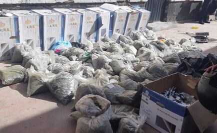 Detienen a 5 por posesión de supuesta marihuana en la Morelos