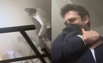 Lambda García vive una angustiosa experiencia tras incendio en la locación donde grababa