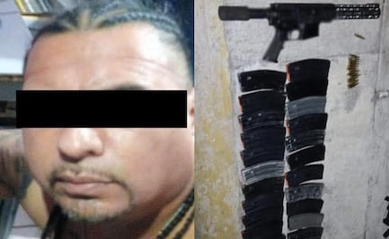 Detienen a elemento de célula delictiva en Tamaulipas; aseguran drones, explosivos, armas y cargadores