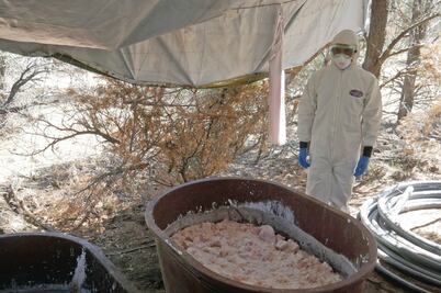 Narcolaboratorios, cocinan 200 kg de crystal a un paso de EU