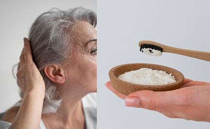 Cómo usar bicarbonato de sodio para eliminar las canas desde la raíz