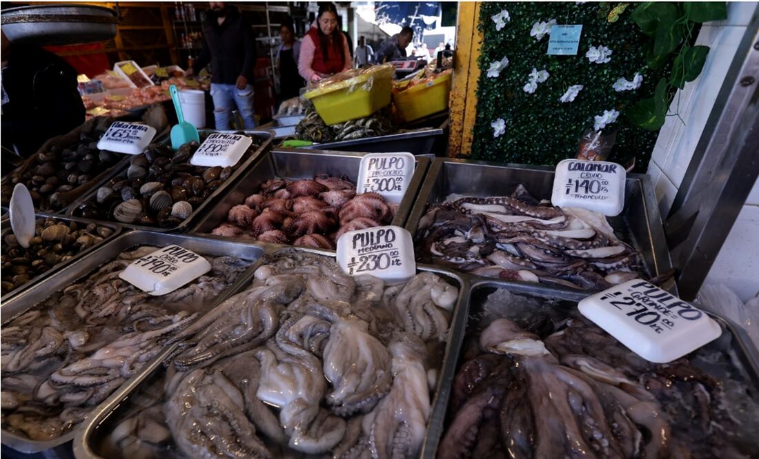 Pescado se encarece 12% en mercados y 18% en autoservicio en promedio por Cuaresma. Imagen ilustrativa. Foto: Fernanda Rojas/EL UNIVERSAL