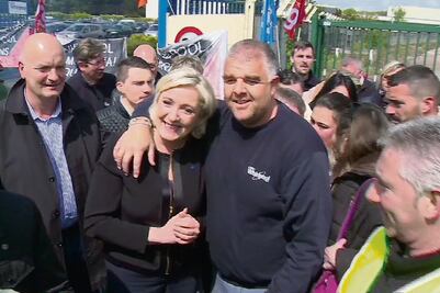 Le Pen “muestra colmillo” en Francia