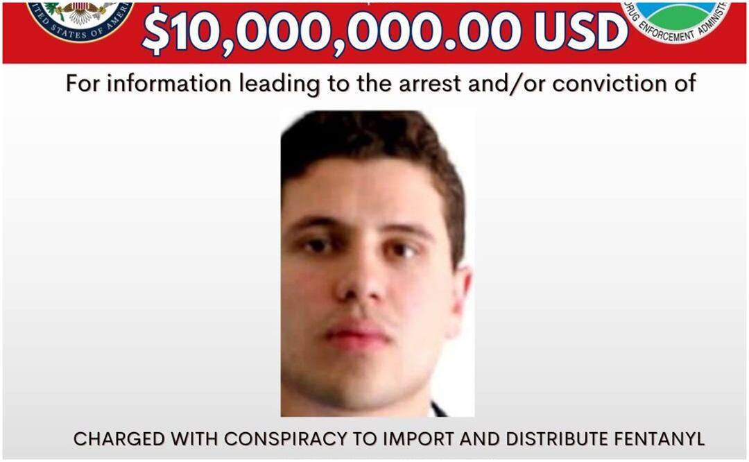 Iván Archivaldo Guzmán, hijo de "El Chapo" Guzmán, fundador del Cártel de Sinaloa. Foto: DEA