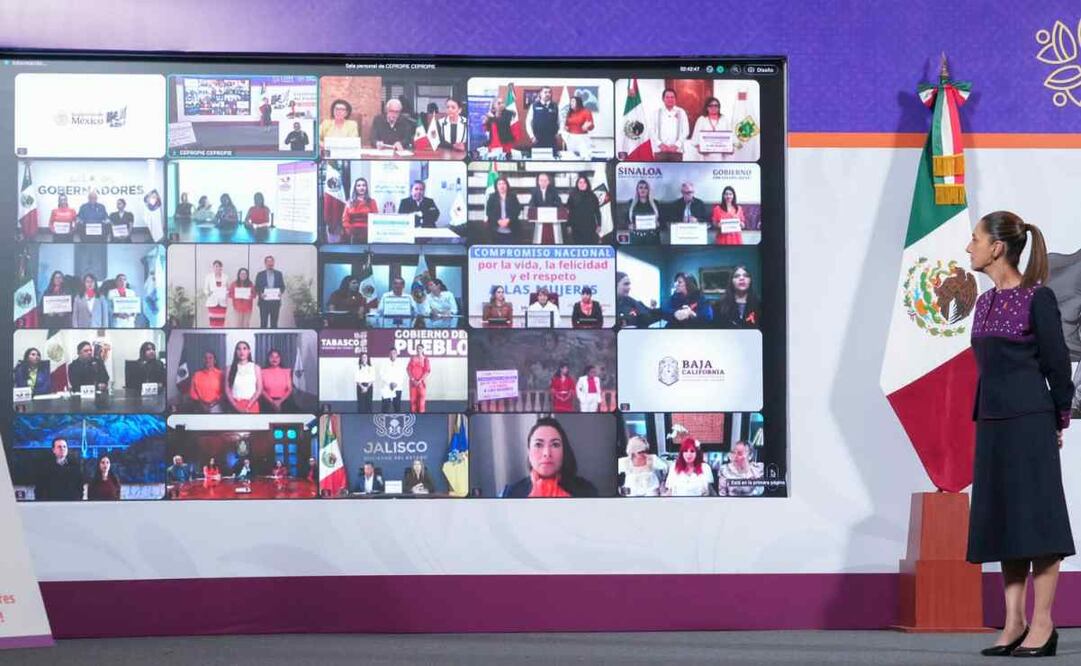 Conferencia de la presidenta Claudia Sheinbaum. 25 de noviembre 2026/ Foto: Especial