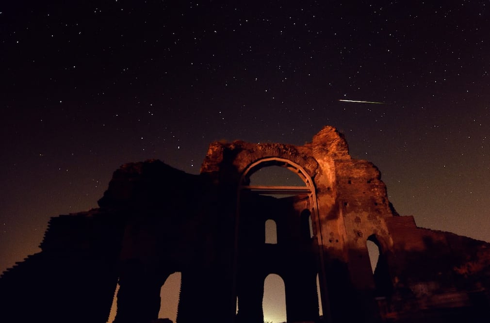 Restos del cometa Swift-Tuttle. EFE/Vassil Donev, archivo