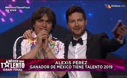 Alexis Pérez gana "México Tiene Talento" en una reñida final