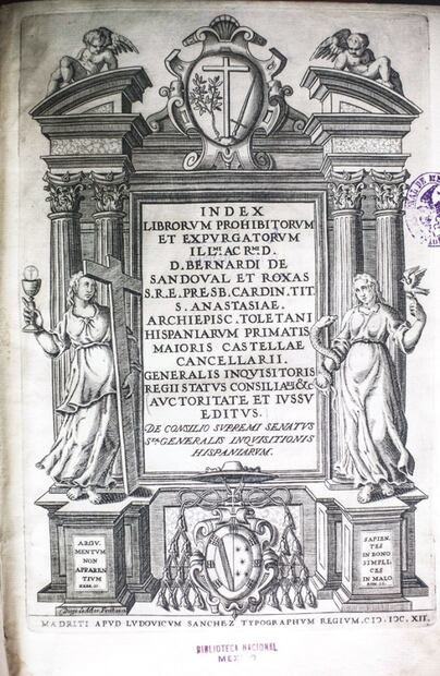 Los libros que la Inquisición prohibió en la Nueva España