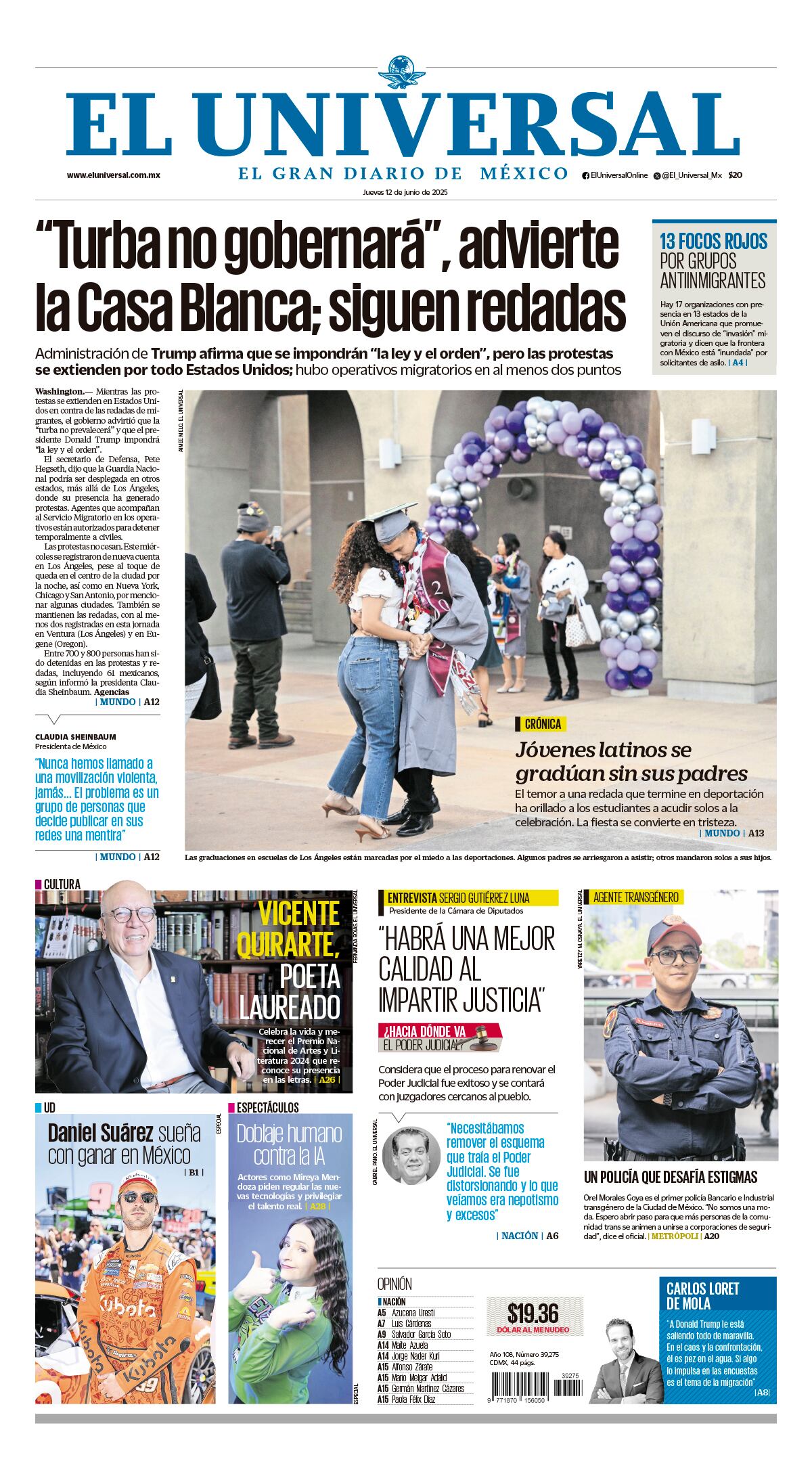Portada impresa