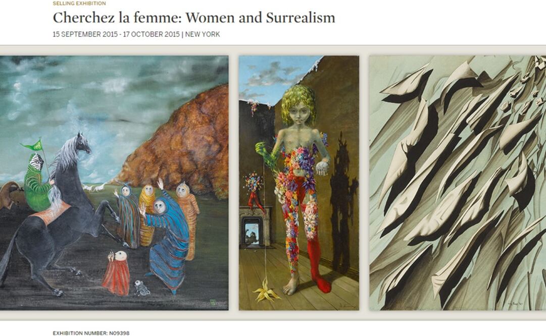 La casa de subastas precisó que los precios de las obras oscilan entre los cinco mil dólares y los más de un millón de dólares. (FOTO: tomada de sothebys.com)