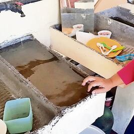 Regresa el agua al Centro, pero turbia y de color café