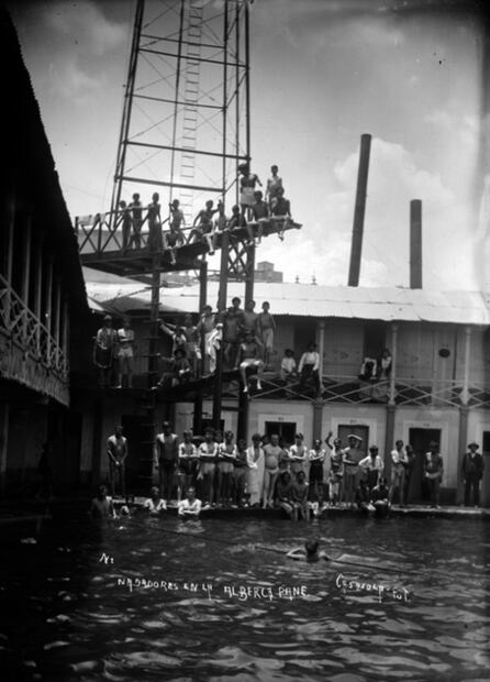 Las extintas albercas que estaban en la colonia Juárez 