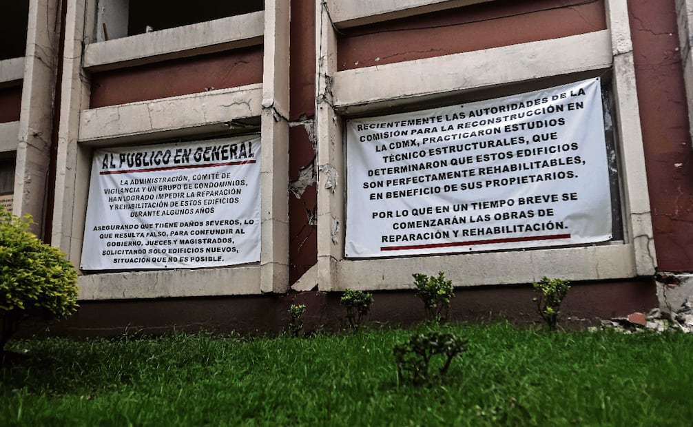 Un grupo de vecinos están a favor de al reconstrucción, otro busca que el inmueble sólo sea rehabilitado. Foto: Gabriel Pano / EL UNIVERSAL