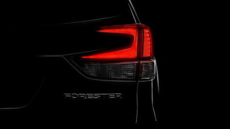 Subaru adelanta lo que será el nuevo Forester 2019 