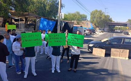 “No hay paracetamol", trabajadores de la salud en Hidalgo se manifiestan por falta de insumos; exigen destitución de directivos