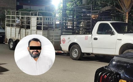 Detienen a exalcalde de Izamal, Yucatán, por robo de ganado; trasladaba 10 reses cuando fue detenido