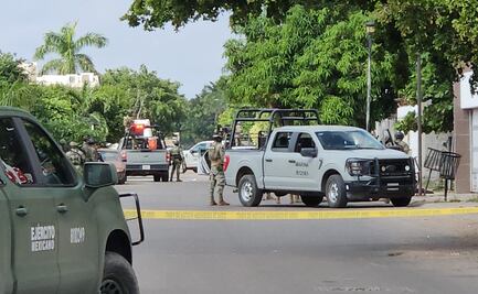 Sujetos armados y elementos navales se enfrentan en fraccionamiento de Sinaloa