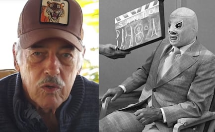 La vez que Andrés García se subió al ring junto al luchador “El Santo”