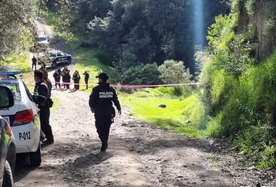 Paraje donde fue hallado el cuerpo de Ivana Foto: Especial