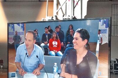 Activistas, fuera de debate: INE