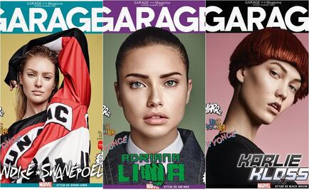 Transforman a modelos en heroínas de Marvel