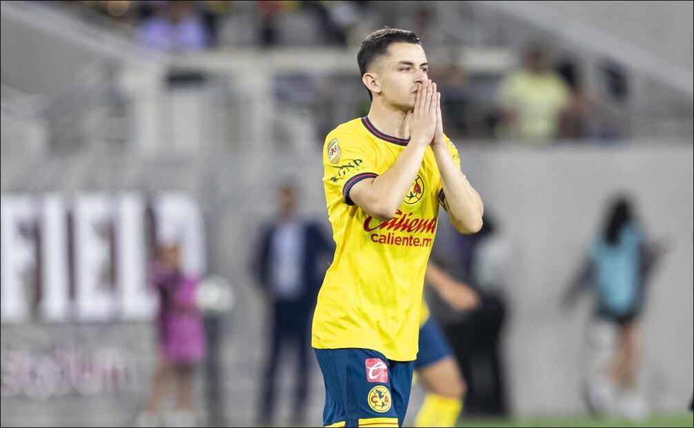 Álvaro Fidalgo podría marcharse del América en los próximos días luego de una oferta desde Rusia / FOTO: Imago7