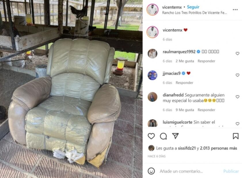 Critican "el trono" de Vicente Fernández: "Con tanto billete y todo roto"